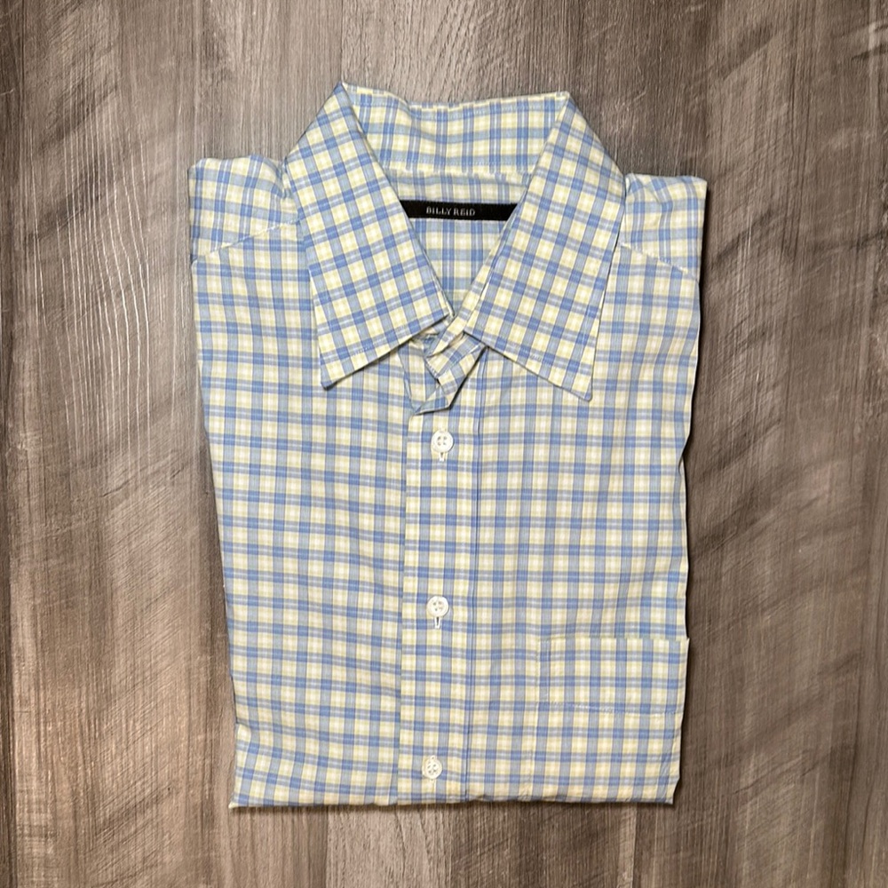 Billy Reid Made in Italy Long Sleeve Button Down - Medium